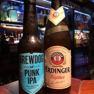 Brewdog Punk IPA & Erdinger Trigo