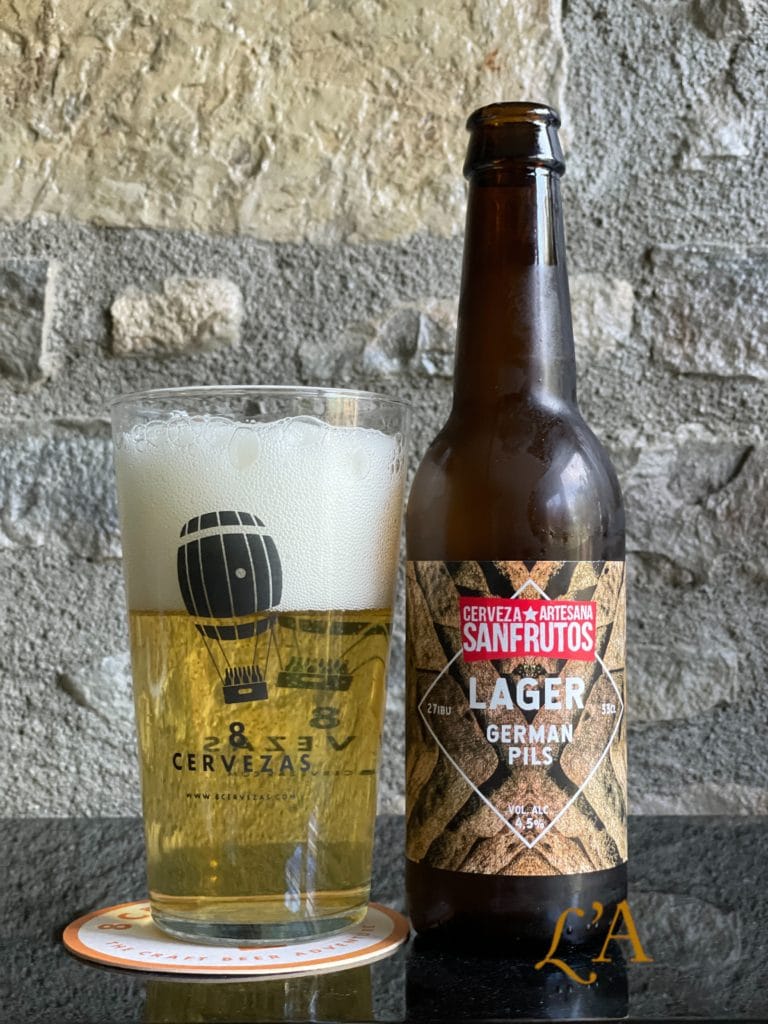 LAGER Cerveza Sanfrutos de Segovia