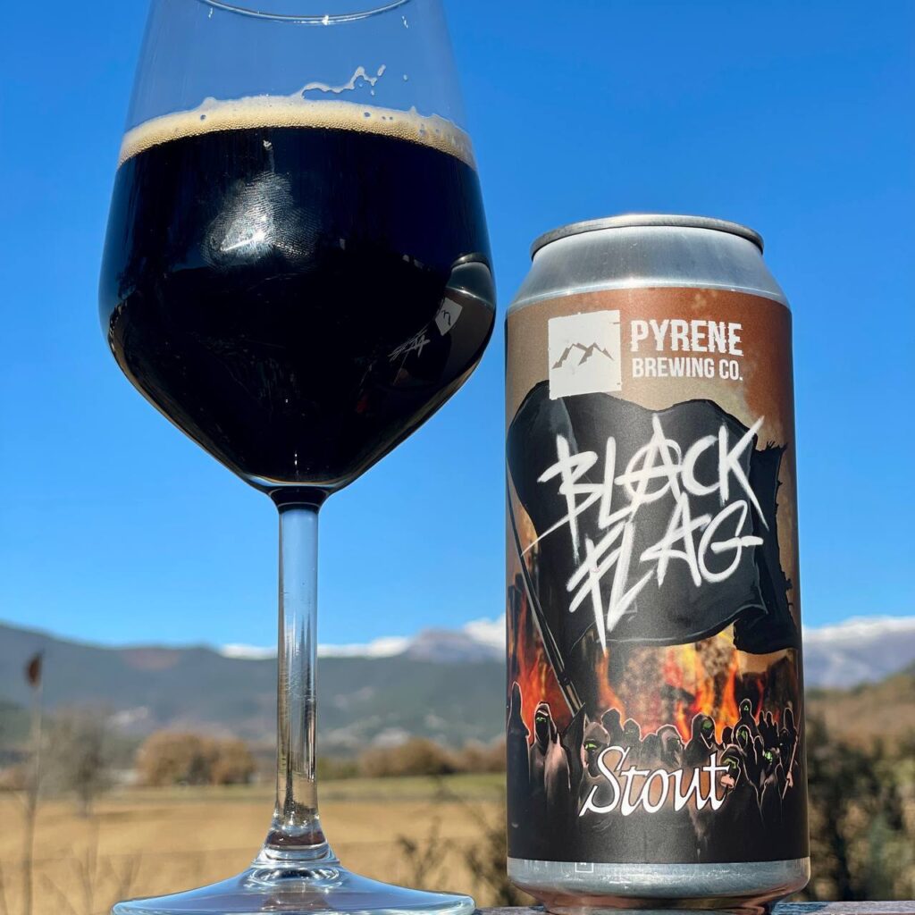 Black Flag Stout de Pyrene Brewing Co.