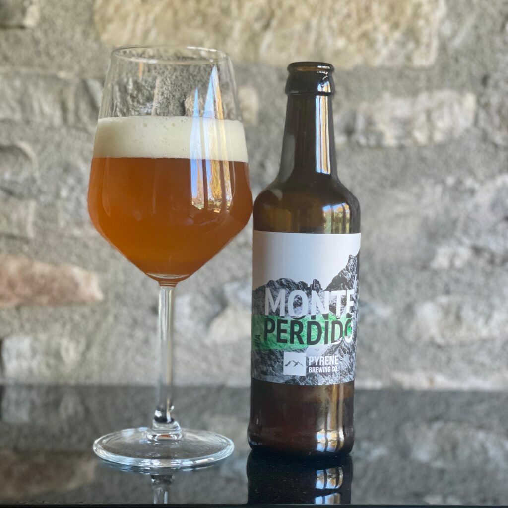 Botella de Cerveza IPA Monte Perdido de Pyrene